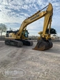 Used Excavator in yard,Back of used Komatsu Excavator,Used Excavator ready to go,Front of used Excavator